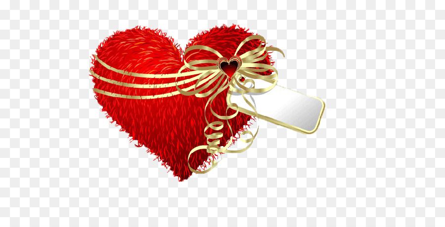 Cuore di san Valentino Regalo di Giorno di Clip art - A forma di cuore regalo di san Valentino peluche cuscino