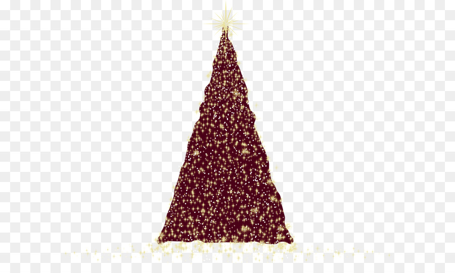 Weihnachtsbaum Christmas ornament Maroon-Dreieck-Muster - Vektor-Dreieck