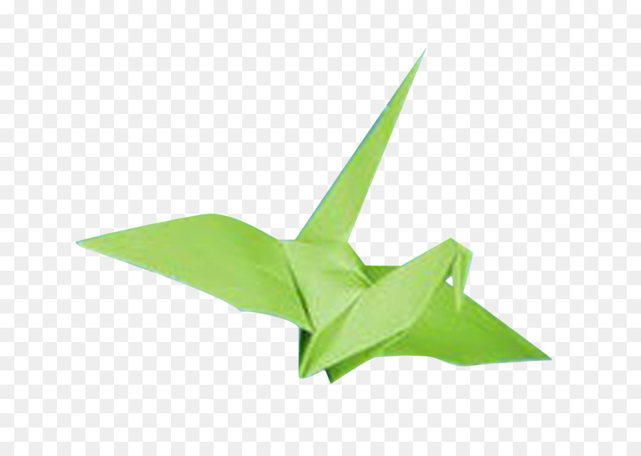 Origami giấy Cẩu Origami giấy Xanh - giấy cần cẩu