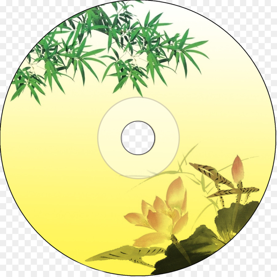 Mực rửa bức tranh Sơn thủy Animation - Thanh lịch CD dán