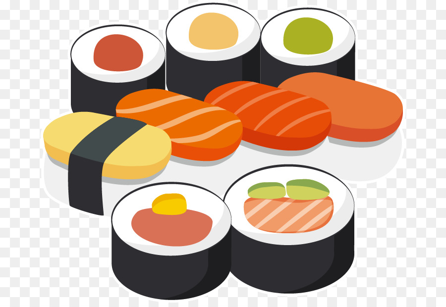 Sushi Món Nhật Bản - Hàn quốc sushi PNG véc tơ liệu png tải về - Miễn phí  trong suốt Món png Tải về.