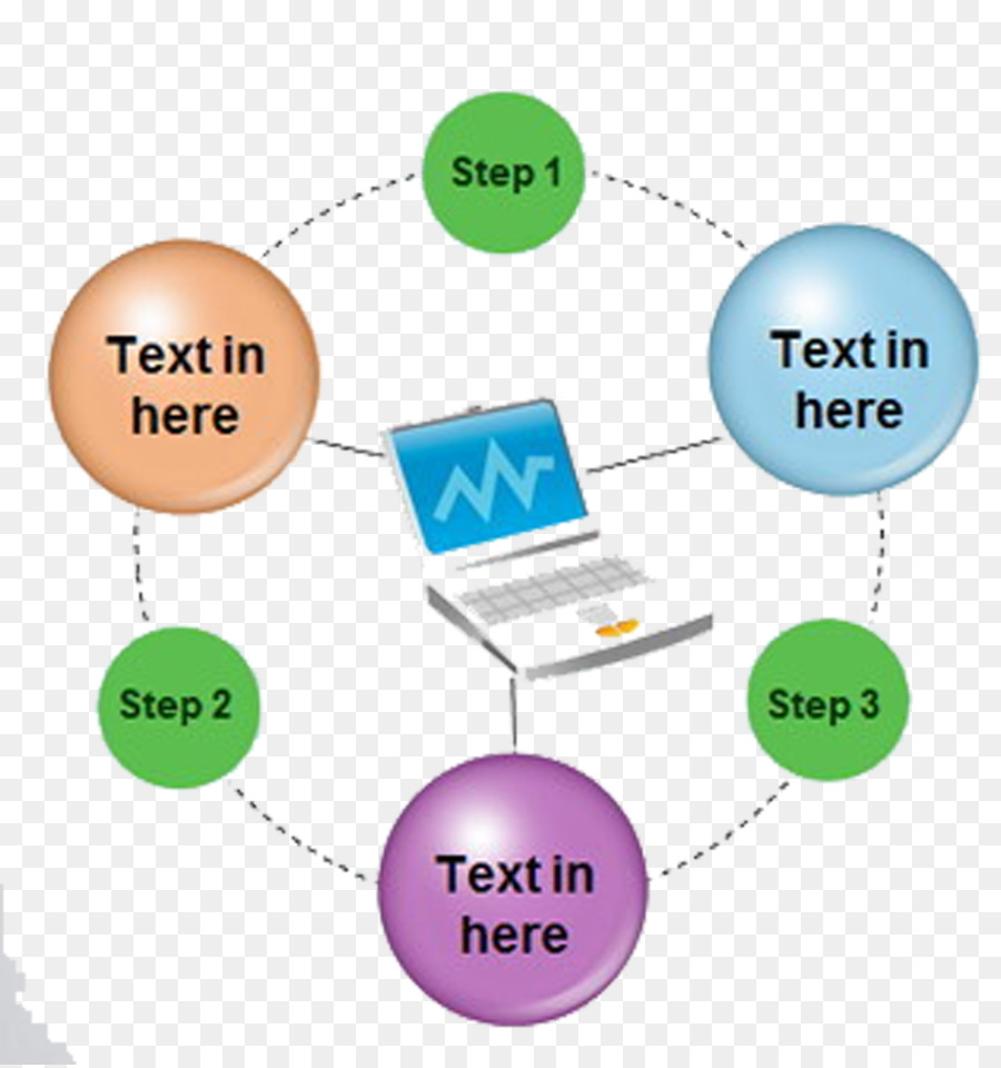 Flussdiagramm Microsoft PowerPoint-Vorlage Symbol - Kreative Business-PPT-material