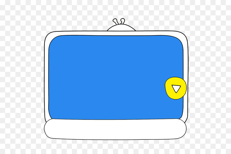 Zona Clip art - Cartoon blu tv