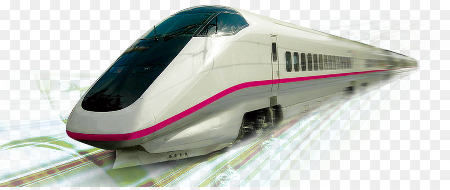 La ferrovia dell'alta velocità Ferroviaria Traccia - No ferroviaria dell'alta velocità ferroviaria
