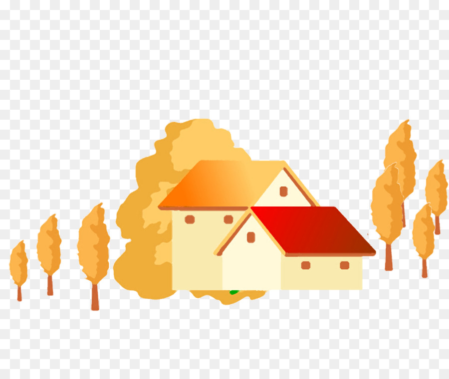 Poster Phim Hoạt Hình - Vàng mùa thu ngôi nhà trên cây
