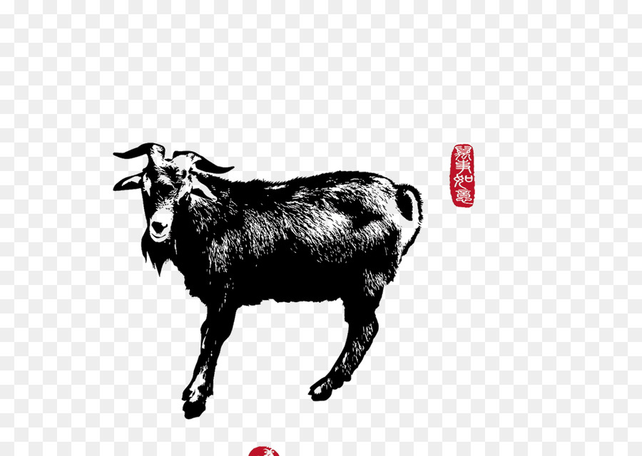 Di Capra, Di Pecora Illustrator - Zodiac,pecore,animali