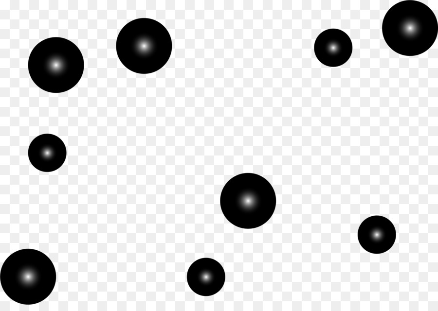 Schwarz-Weiß-Muster - Von Hand bemalt, schwarzer Kreis halo