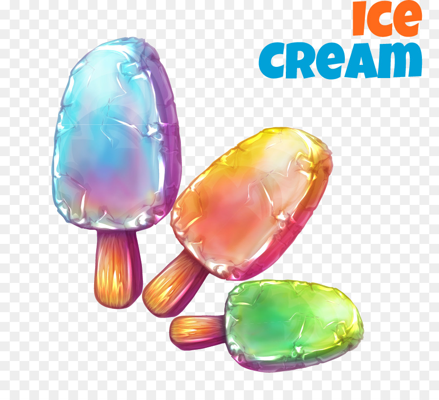 Ice cream Illustration - Cute ice cream vector-Elemente