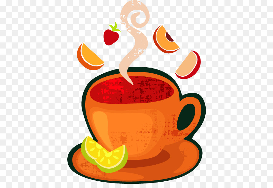Tazza da caffè, Succo di frutta, Tè Clip art - cartone animato, succo di