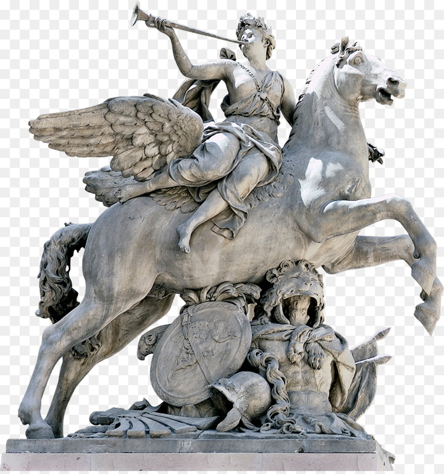 Ngựa Tượng cổ Điển Nghệ thuật điêu khắc - Cậu bé trên lưng ngựa,