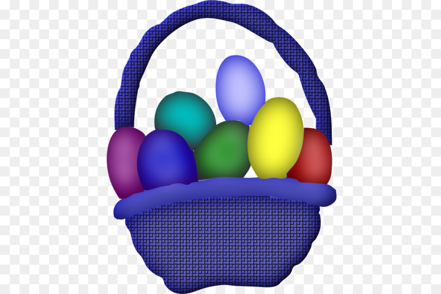 Korb Ostern Clip art - Ein Korb mit Eiern