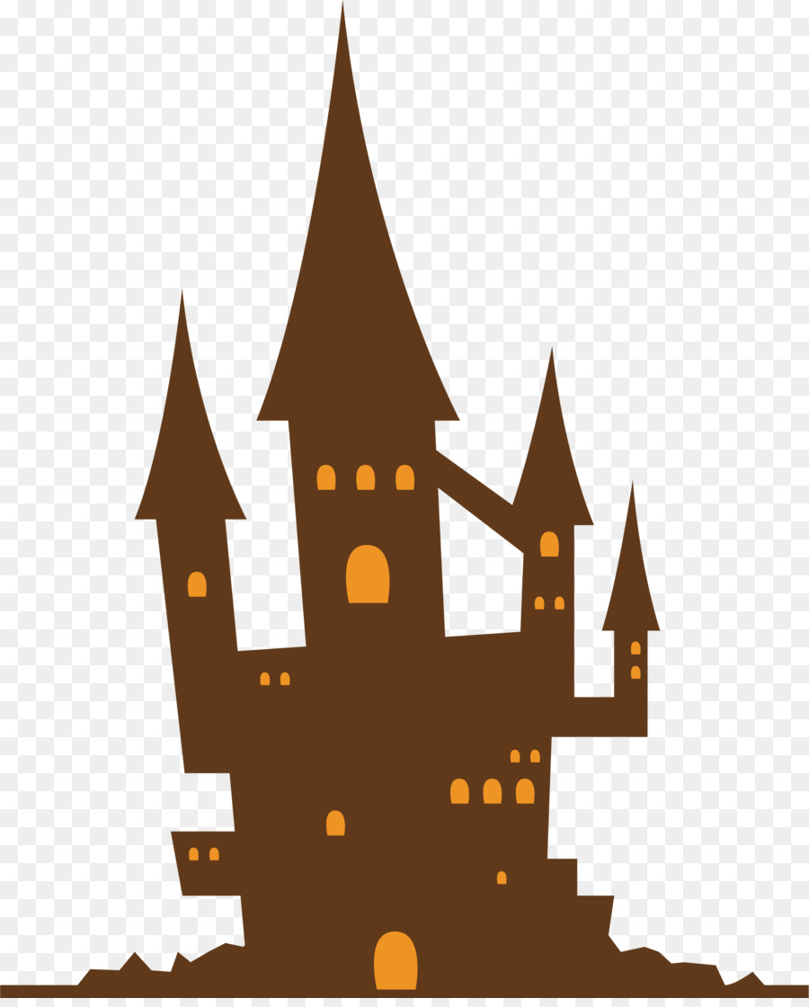 Halloween-Grafik-design-Illustration - Horror-Halloween Castle