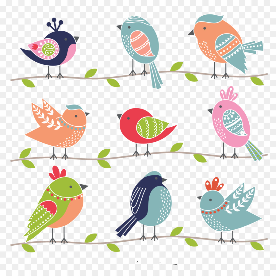 Uccello Carineria Illustrazione - Cartoon uccello album