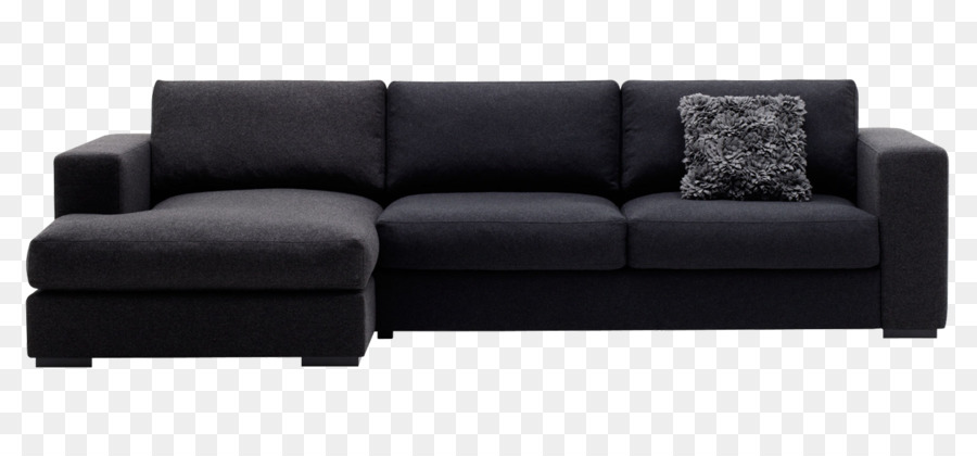 Sofa Bett Couch Möbel BoConcept Textile - Schwarzes set aus sofa
