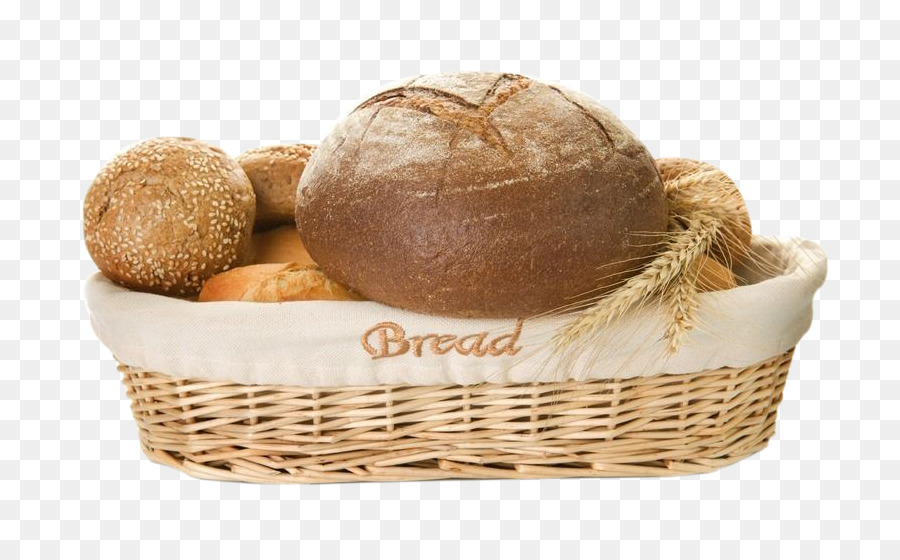Bánh mì Nướng Bánh mì Trắng - giỏ đầy với một loạt các bánh mì