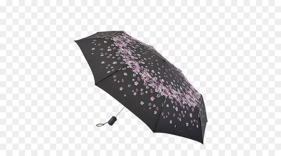 Ombrello Pioggia Di Abbigliamento Borsetta Fiore - Black cherry ombrello