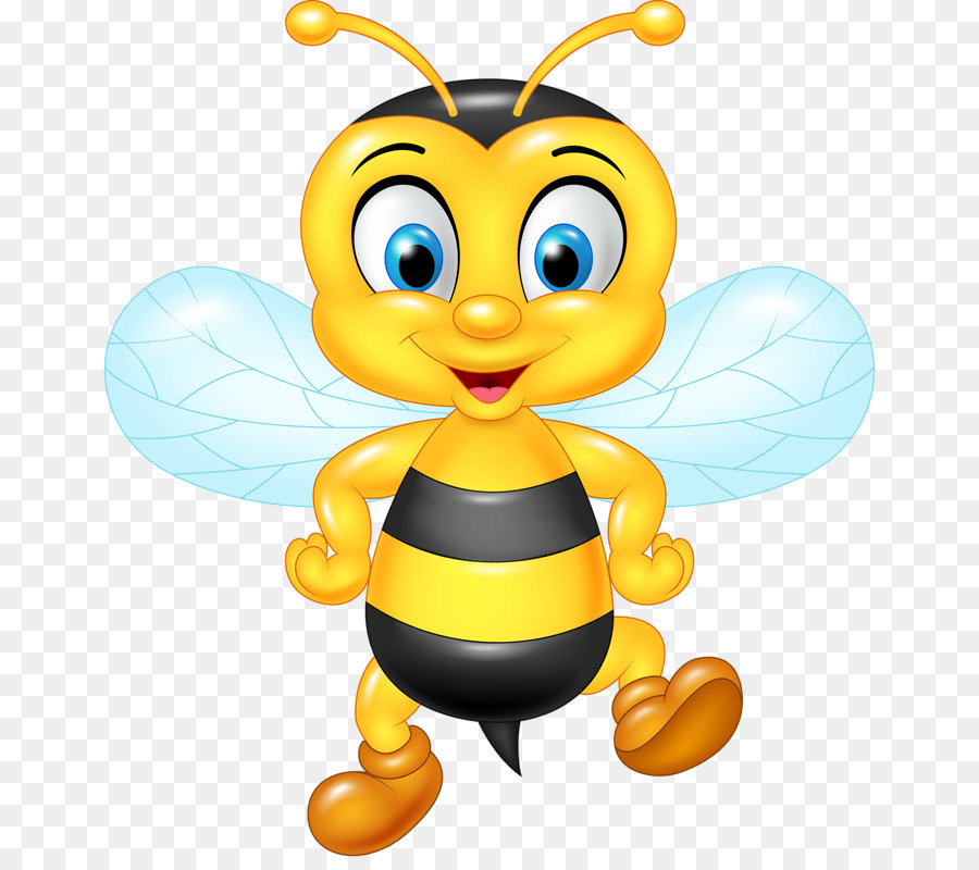 Bee, phim Hoạt hình miễn phí tiền bản Quyền Clip nghệ thuật - con ong dễ thương