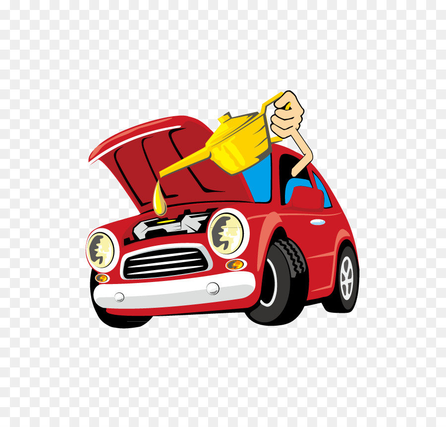 Auto Motor-öl-Motor-Fahrzeug-Service-clipart - Benzin im Auto
