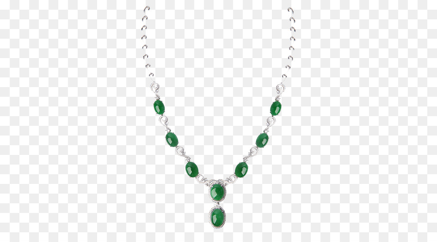 Halskette Jade Smaragd-Schmuck - Jade Halskette Bild