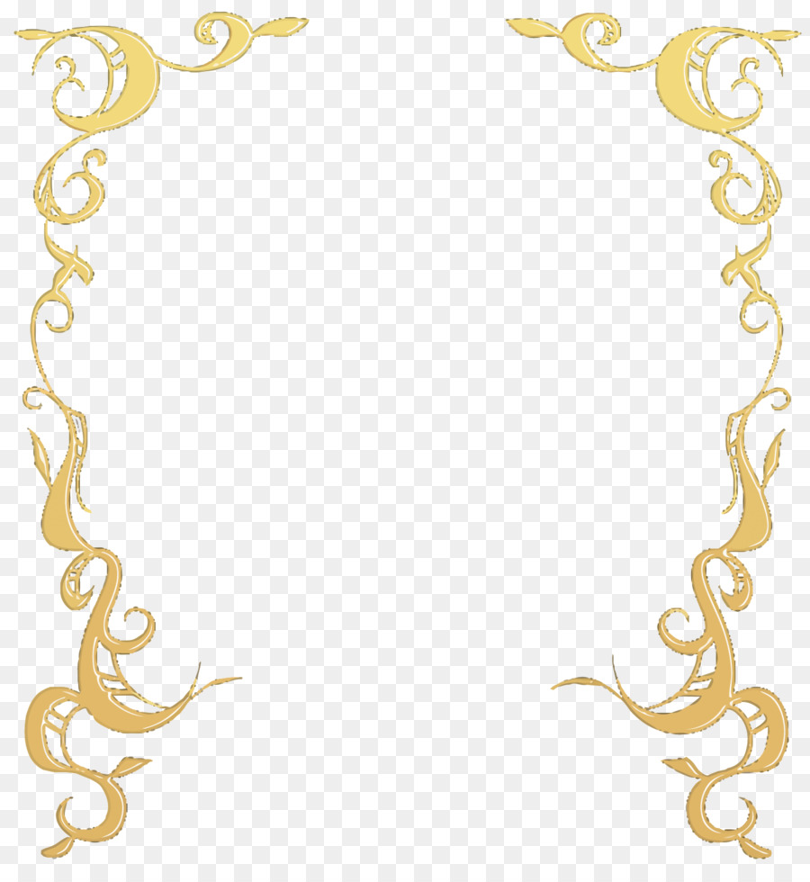 Gelber Bereich Muster - Vector golden lace