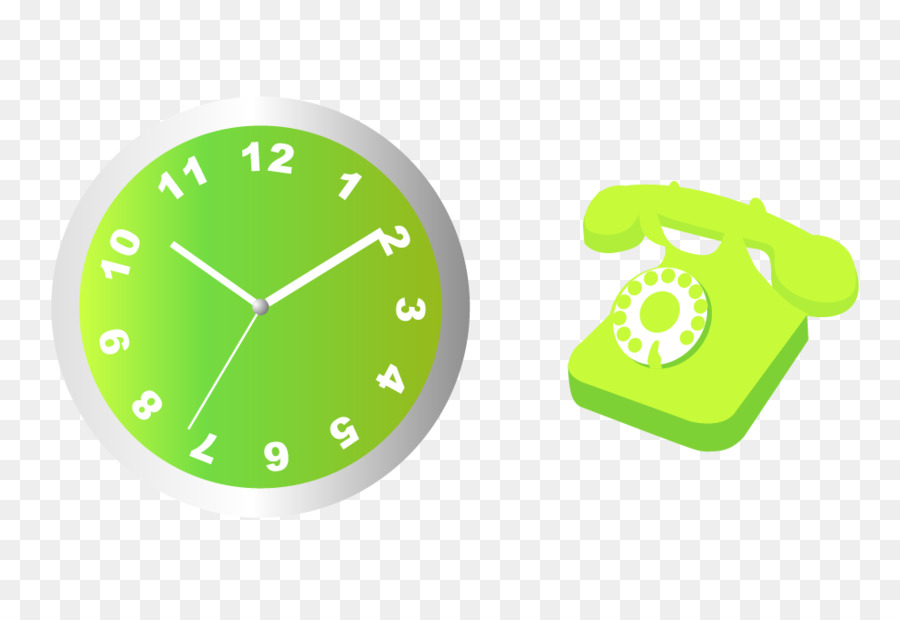 Uhr Adobe Illustrator Clip-art - Grüne Uhr