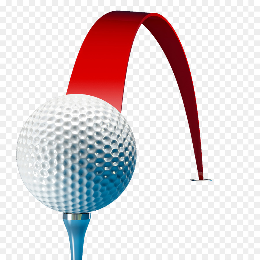 Golfball, Golfer, Golfplatz - Ein golf