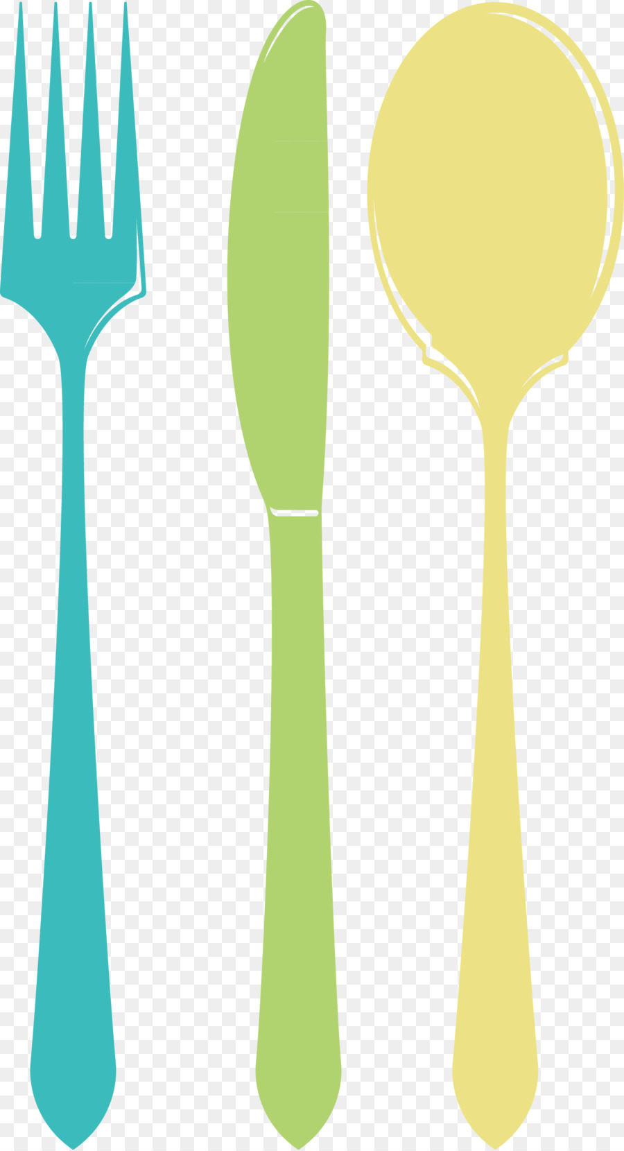 Coltello Forchetta cucchiaio di Legno - coltello e forchetta