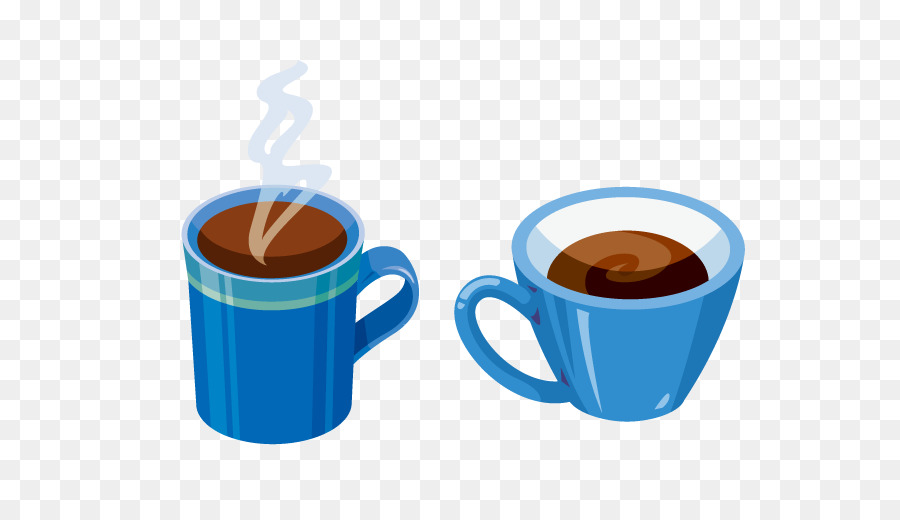Tazza da caffè, Cappuccino, Cafe Colazione - vettore di caffè