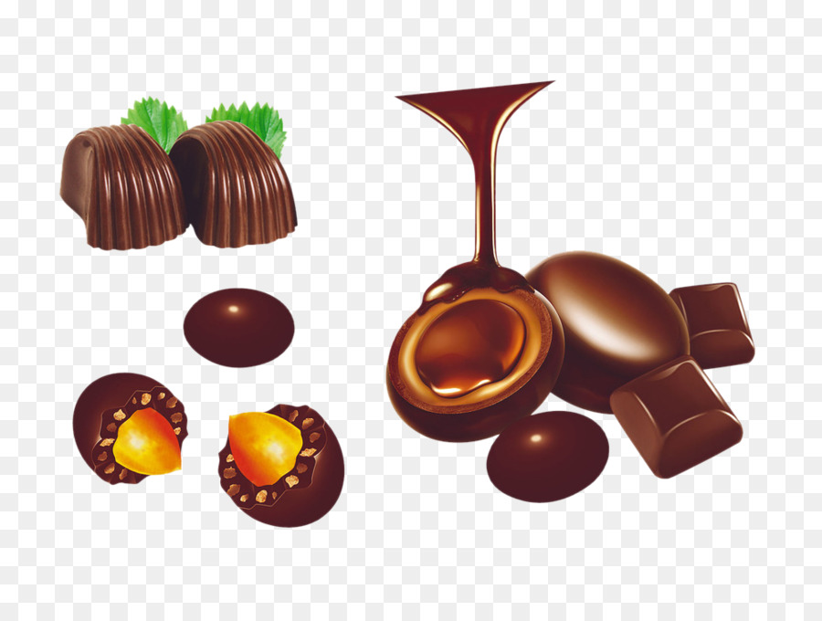 Nấm sô cô la Nóng Kẹo sô cô la hoặc hạt dẻ - sô cô la