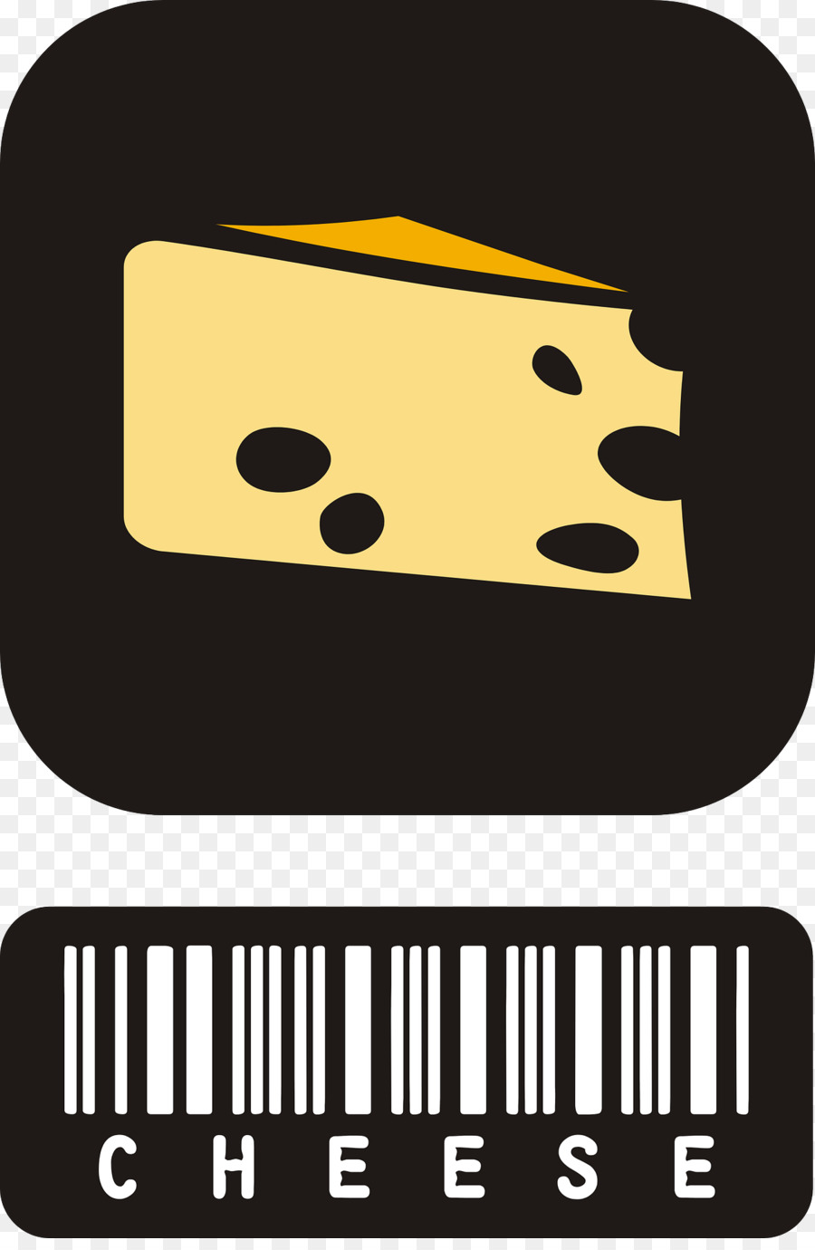 Pasta di pane all'Aglio Clip art - Codici a barre al formaggio