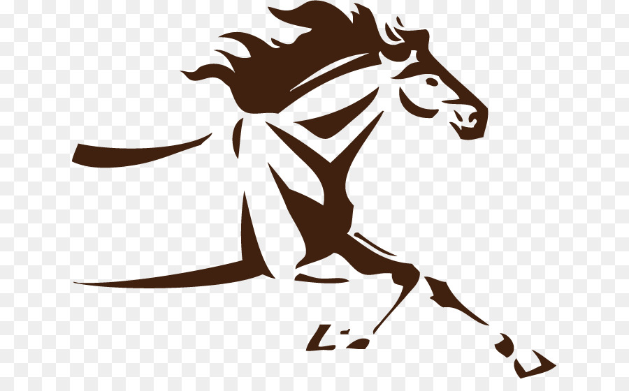 Sport-Verein-Lacrosse GitHub Inc. Skill - Vektor kreative hand-painted horse