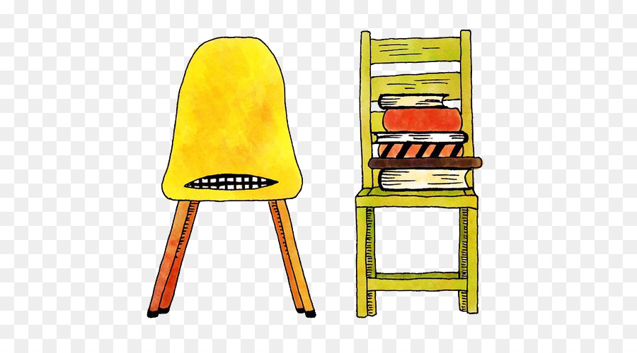 Stuhl Adobe Illustrator Illustration - Stühle und Bücher-illustration