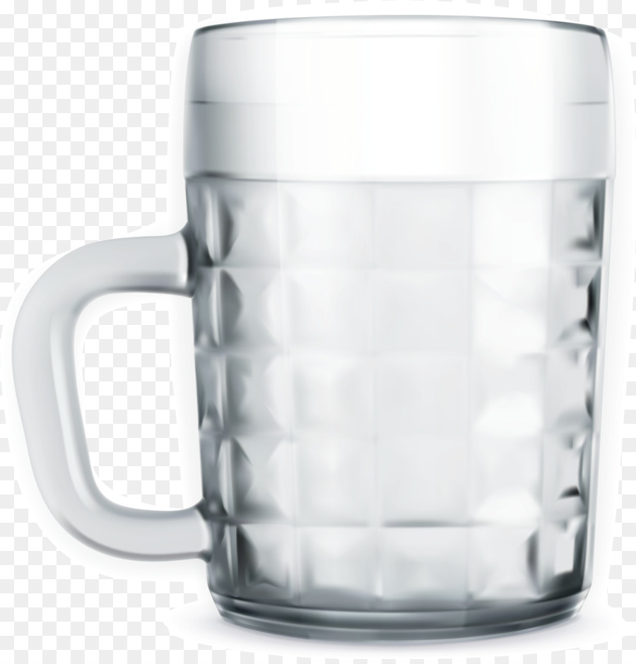 Bier-Glas Kaffee-Tasse - Vektor-Bier-Cup 1
