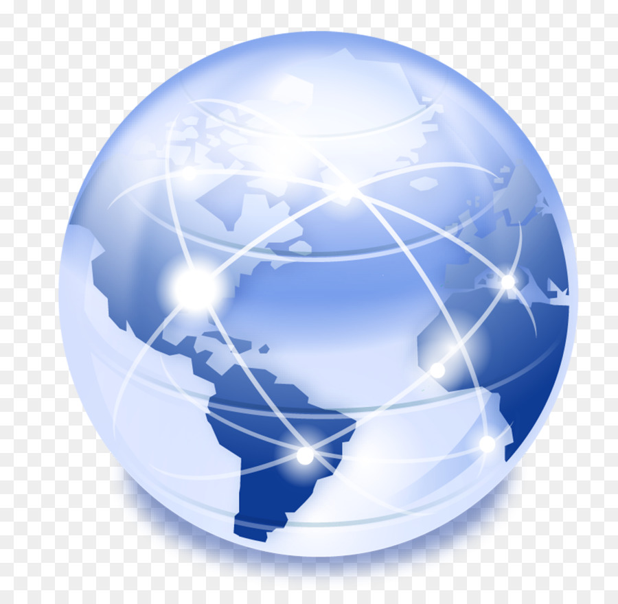 internet globe