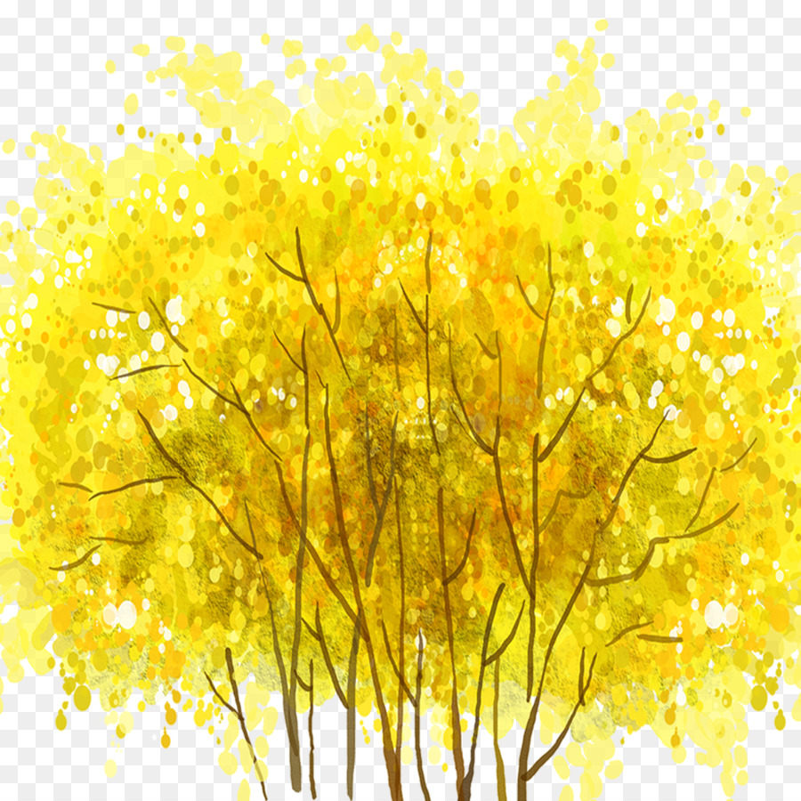 gelb grün - Herbst Saison