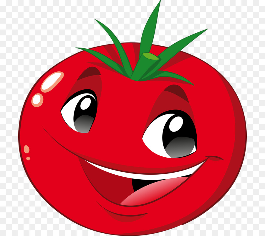 Obst-Smiley-Tomaten-Gemüse - Lustige smiley-Früchte und Gemüse Melonen