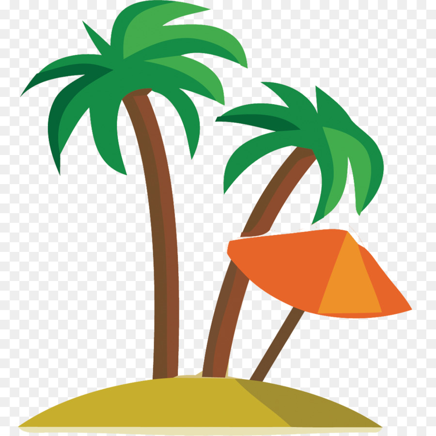 Cartoon Palm Tree