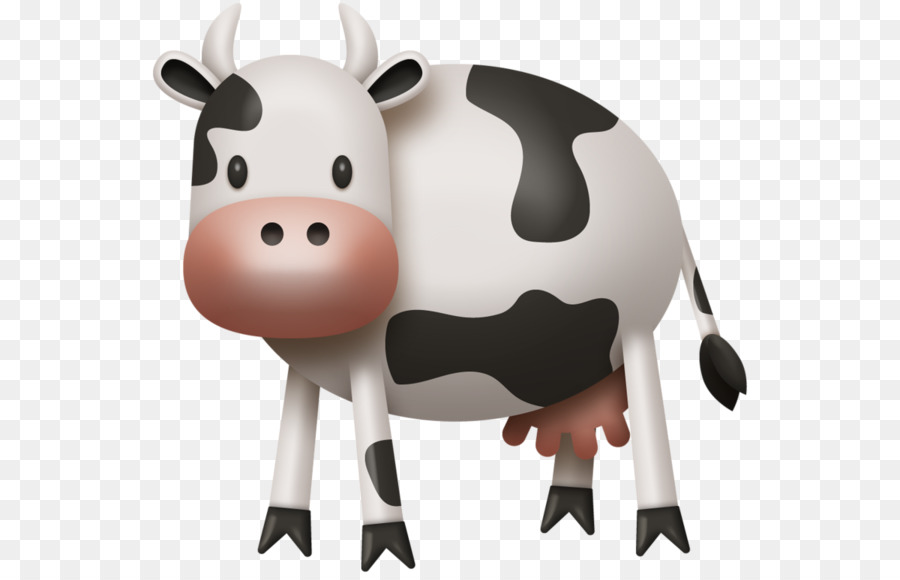 Rinder Zeichnung Clip art - Handbemalte Kuh