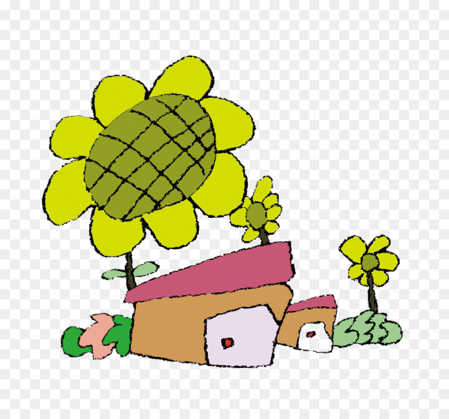 Gemeinsame Sonnenblume clipart - Sonnenblumenhaus