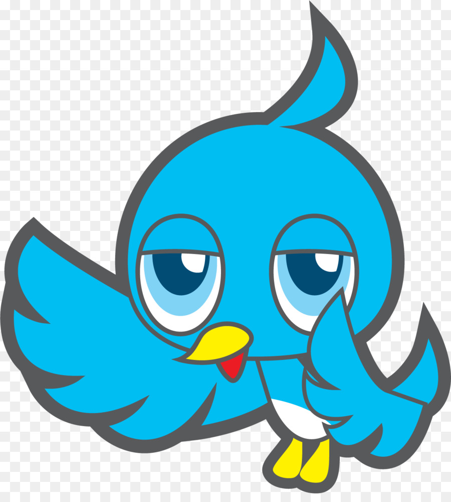Tweety Vogel-Cartoon-Clip-art - Schöne Blaue Vogel