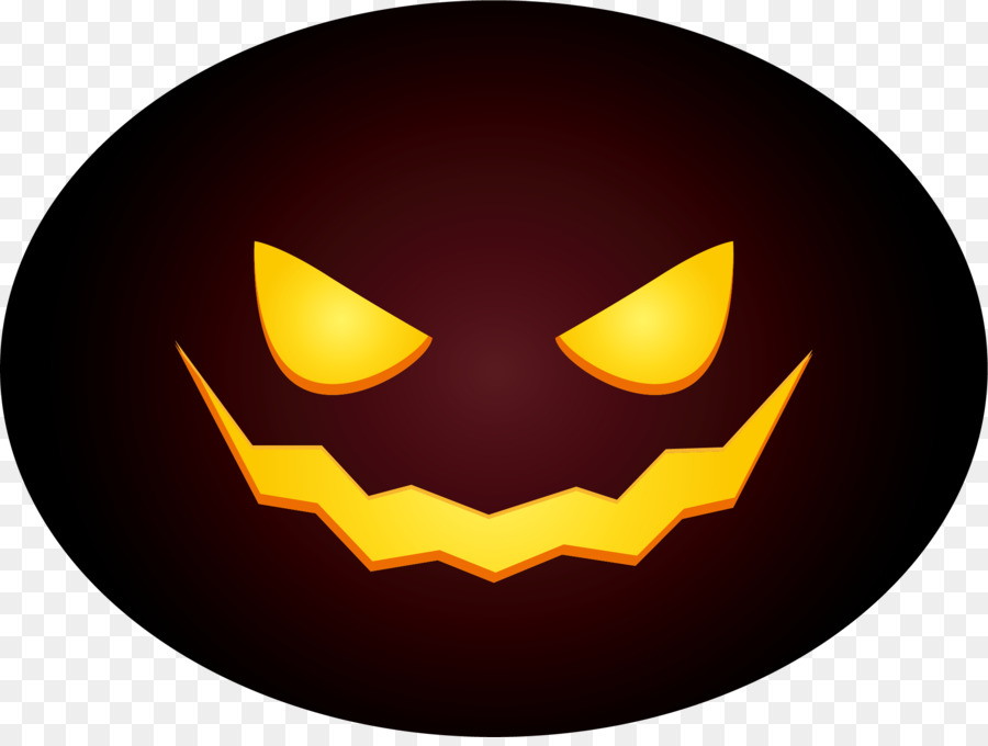 Jack o lantern Zucca di Halloween - Giallo terrore testa di zucca