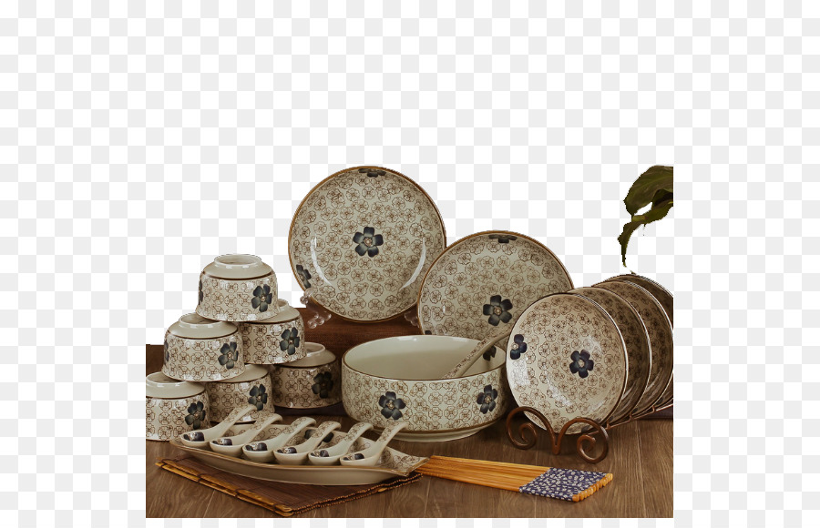 Jingdezhen Geschirr Teller Porzellan - Haushalt Geschirr Schüssel Reis