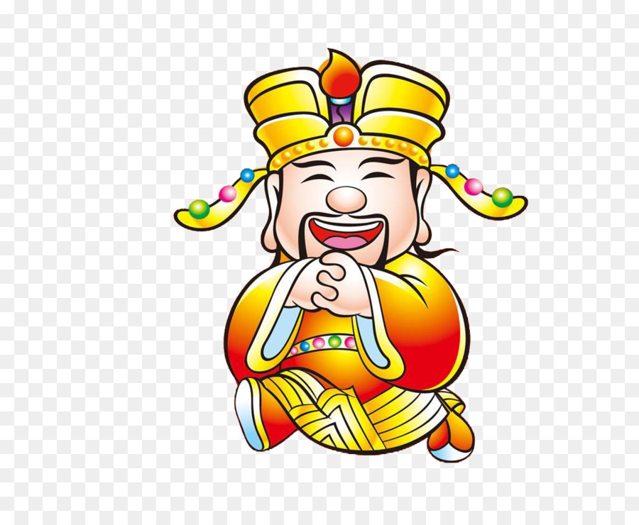 Ganesha Hanuman Caishen Divinità Cinese Di Nuovo Anno - dio della ricchezza