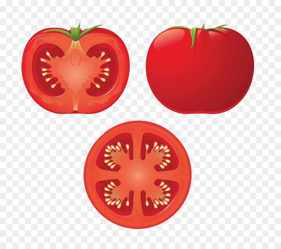 Zuppa di pomodoro Royalty free Clip art - Tre pomodori