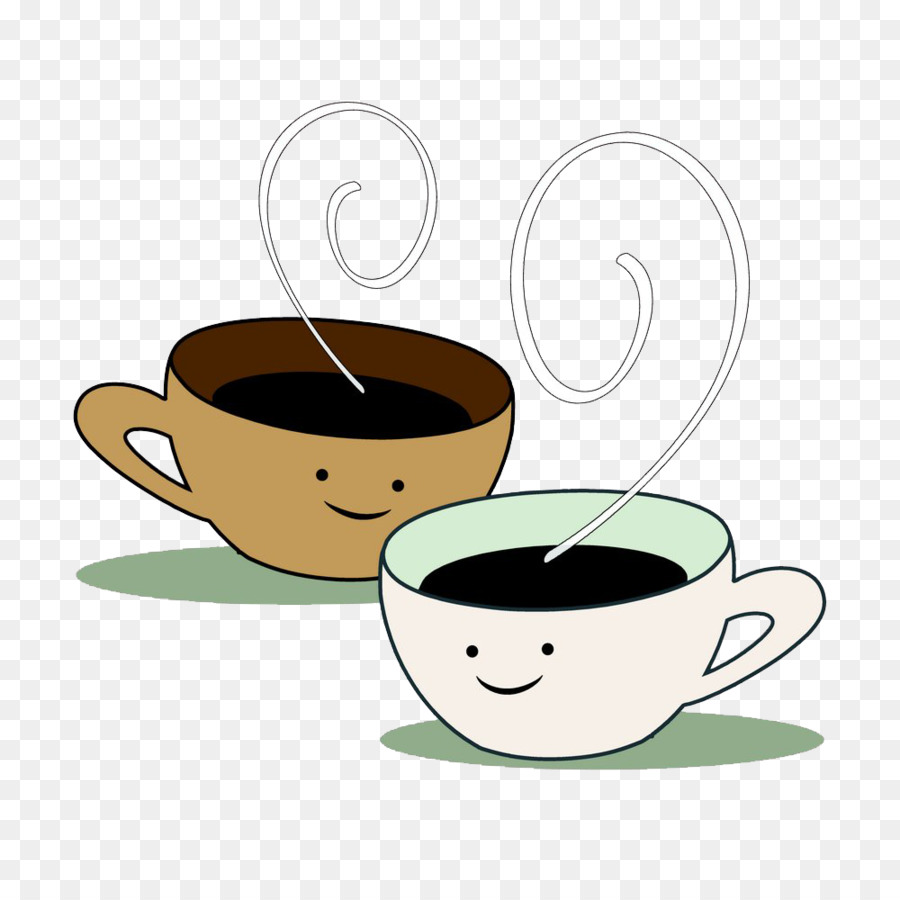 Tazza di caffè di Disegno del Fumetto - cartoon tazza