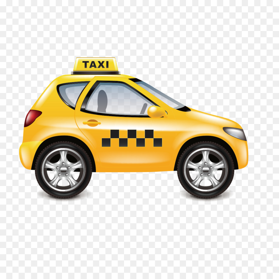 Royalty free Stock Fotografie, Clip art - yellow taxi Grafiken
