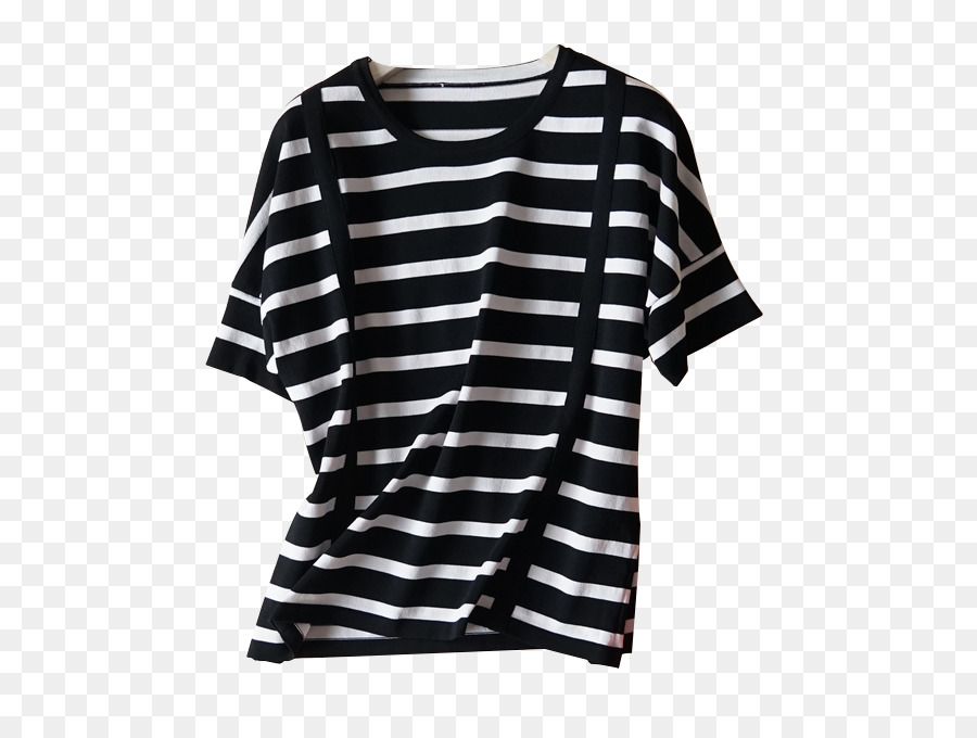 T-shirt manica del Cappotto - Taobao Donne A Strisce