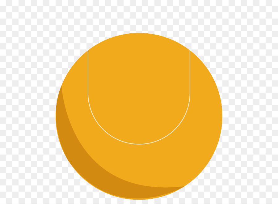 Cerchio Angolo Giallo Materiale - Tennis modello