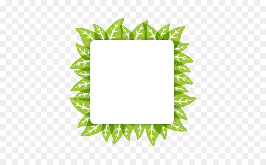 Adobe Illustrator Clip art - grüne Blätter Grenze