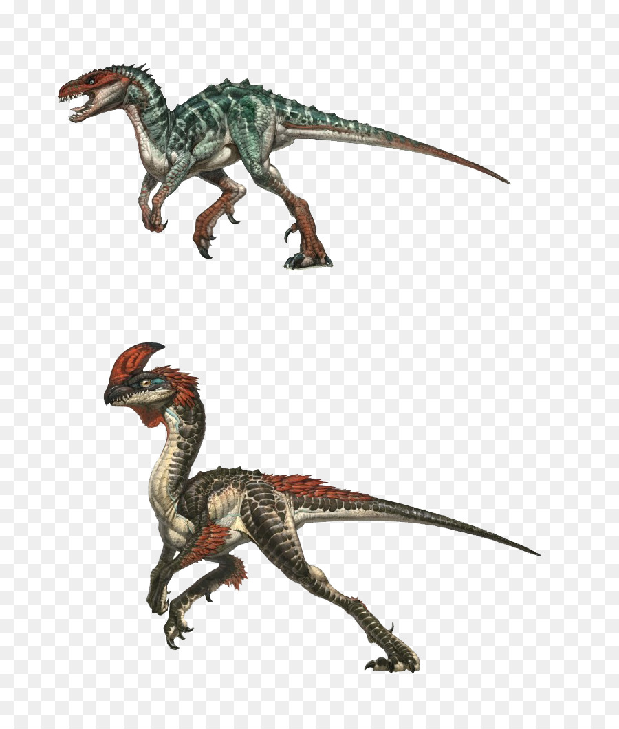 Segnen Online-Kunst-Konzept-Modell-Blatt - Dinosaurier